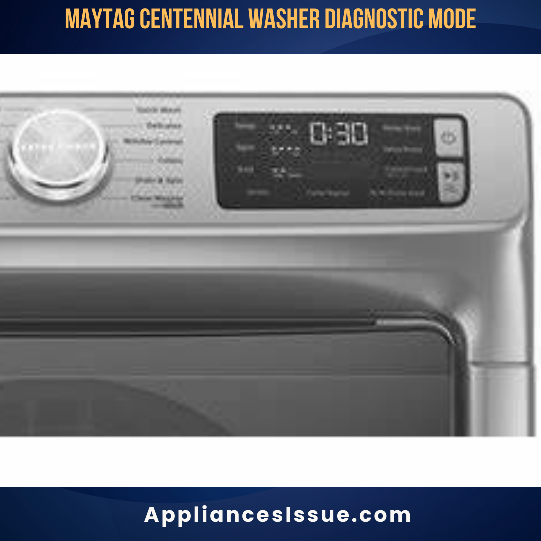 Maytag Centennial Washer Diagnostic Mode